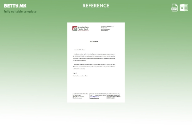 Модерен стил Шаблон за сертификат за затворање на Трговската банка на Холандија 